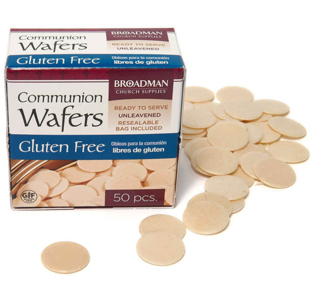 Gluten Free Communion Wafers - (Box of 50) - Broadman Church Supplies