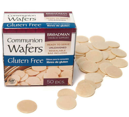Gluten Free Communion Wafers - (Box of 50) - Broadman Church Supplies