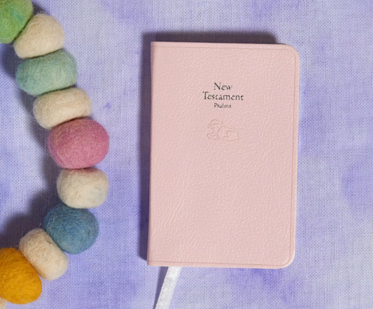 KJV Baby's New Testament, Pink Imitation Leather