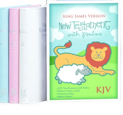 KJV Baby's New Testament, Blue Imitation Leather